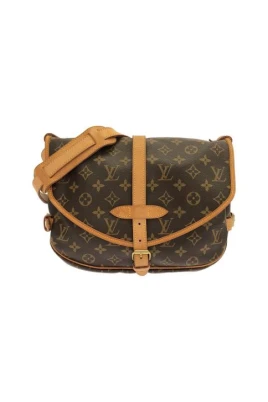 Pre-owned Monogram Coated Canvas Shoulder Bag