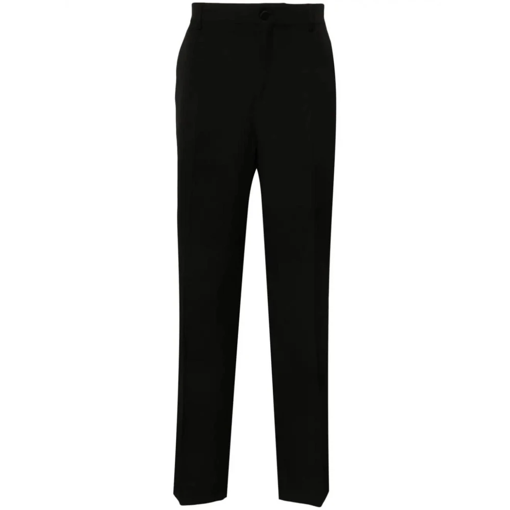 Golden Goose Uomo Nero Pantaloni Formali In Lana