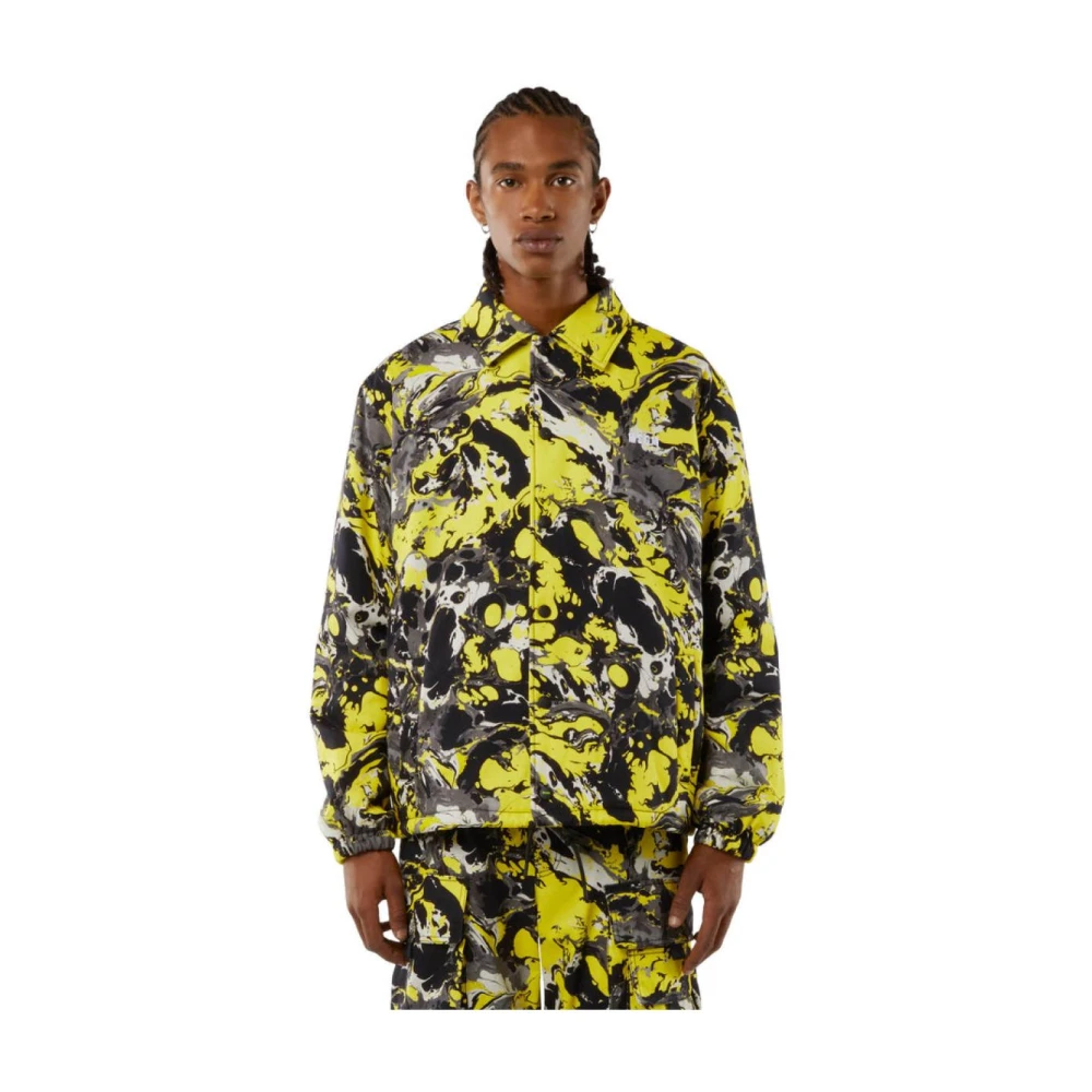 Msgm Polyester Puffer en Parka Jassen Multicolor Heren