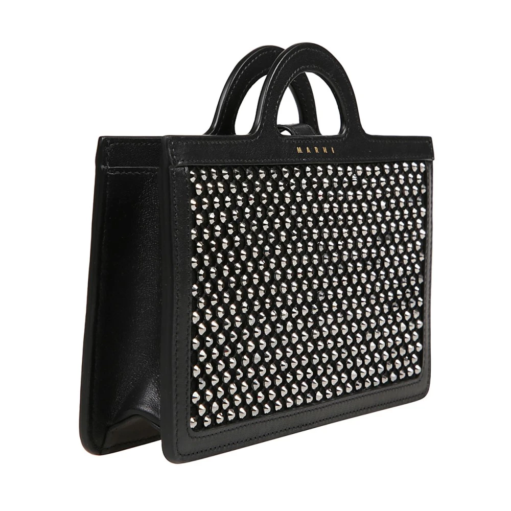 Marni Tropicalia Schoudertas Black Dames