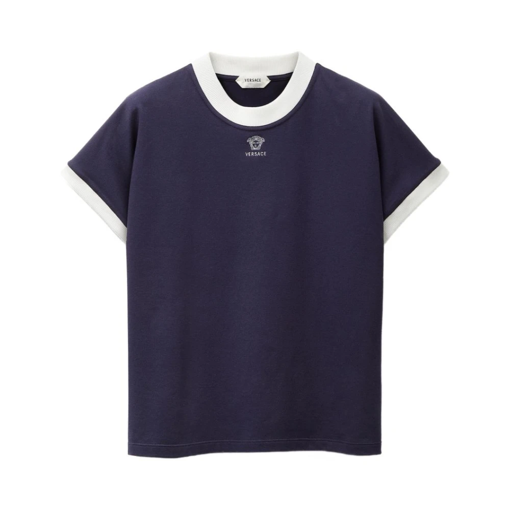 Versace Donna Blu Top, M, New,
