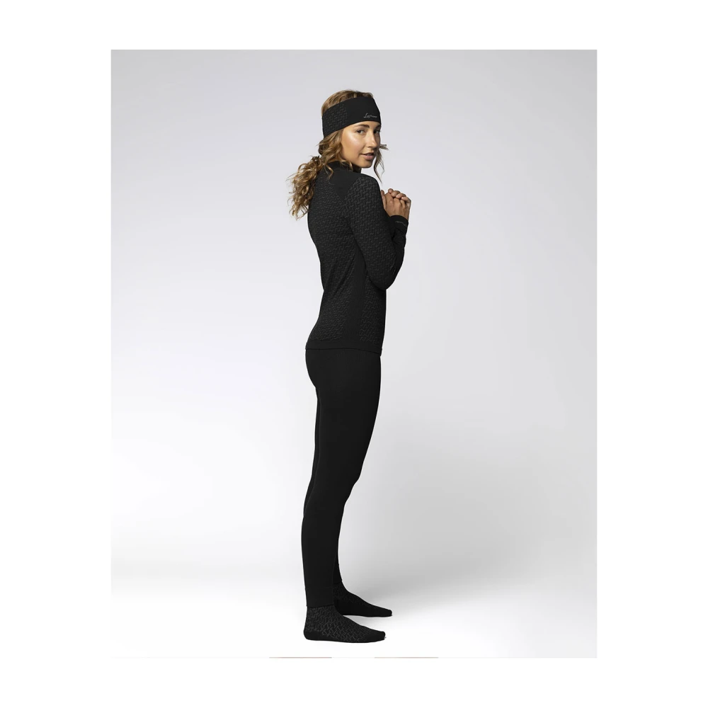 LaMunt Long Sleeve Training Tops Black Dames