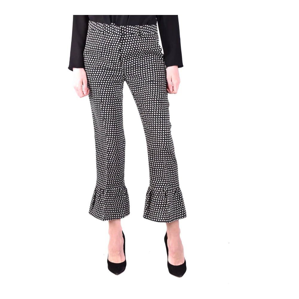 Philosophy Di Lorenzo Serafini Women's Black Cropped Trousers