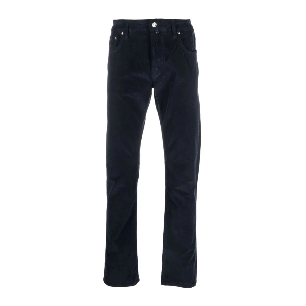 Jacob Cohën Blauwe Straight Jeans Casual Stijl Blue Heren