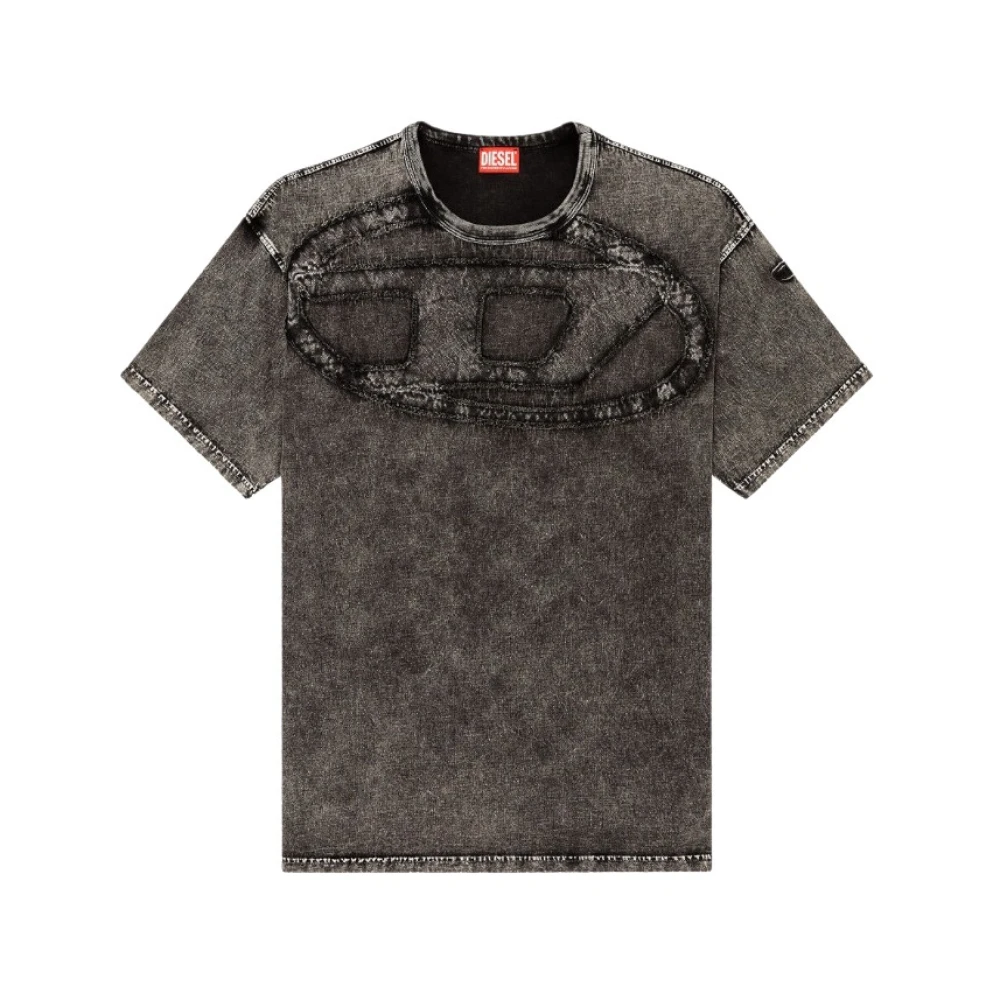 Diesel Hombre Gris Camisetas, Talla: S