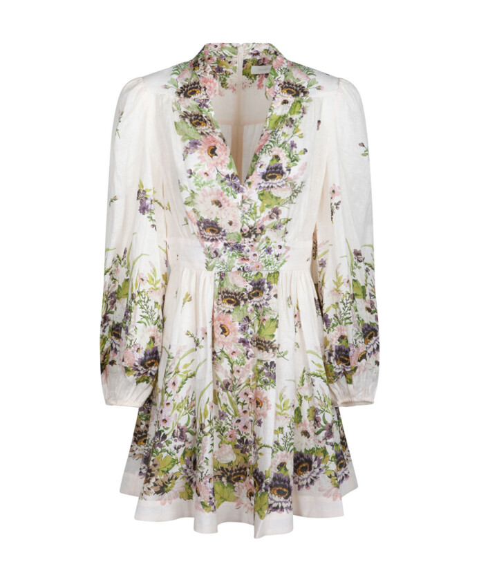 floral-print-mini-dress