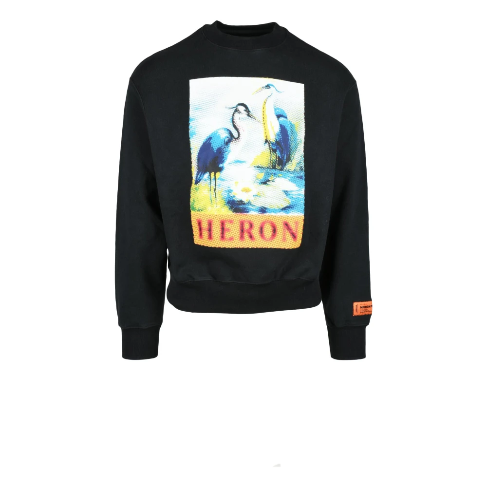 Heron Preston Katoenen Gebreide Trui Black Heren