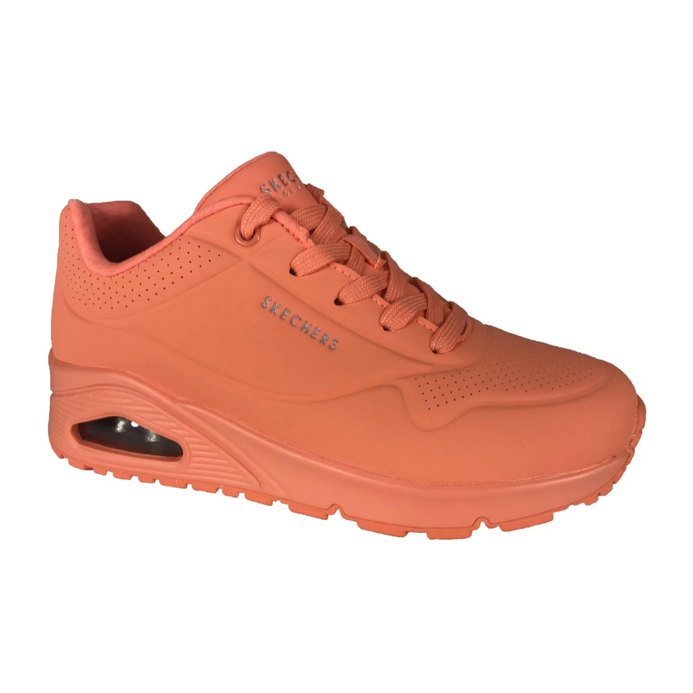 Skechers Casual Sneakers Schoenen Dames Schoenen Oranje