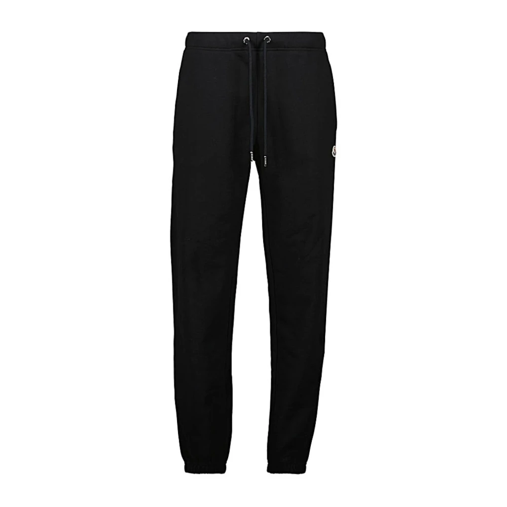 Moncler Men's Black Sweatpants, Xl, Pantalone