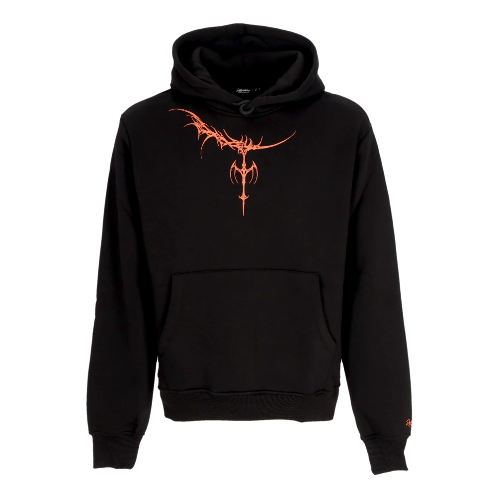 Dolly Noire Zwarte hoodie met voorvak Black Heren