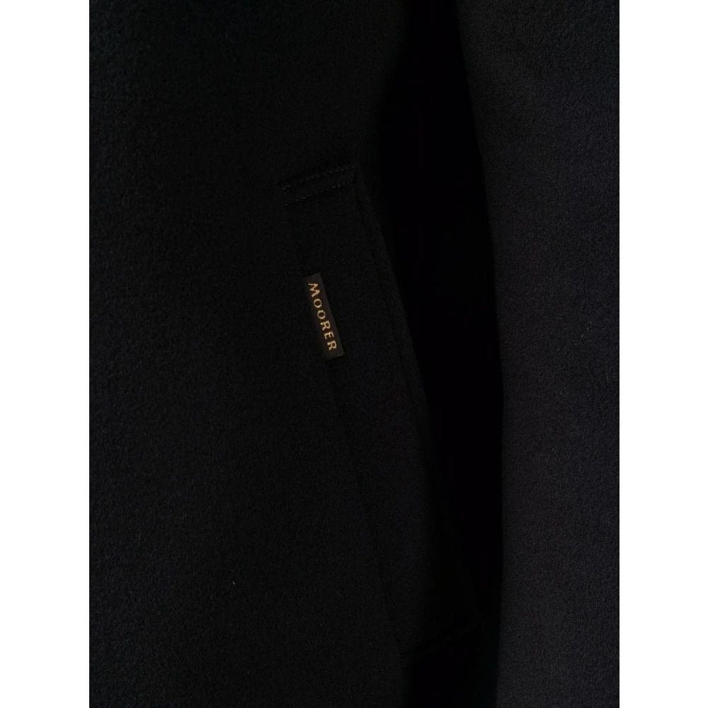 Moorer Navy Jassen Monferrato-Le U0497 Black Heren