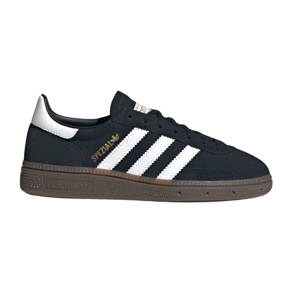 Adidas Unisex Kids Black Sneakers,, Retro Handball Sneaker Size 38