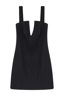black-v-neck-dress-italy-made