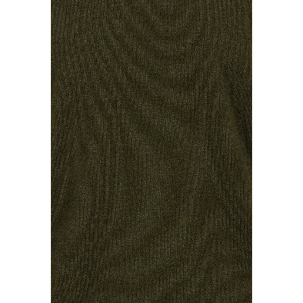 Gran Sasso Groene Sweater Paricollo Green Heren