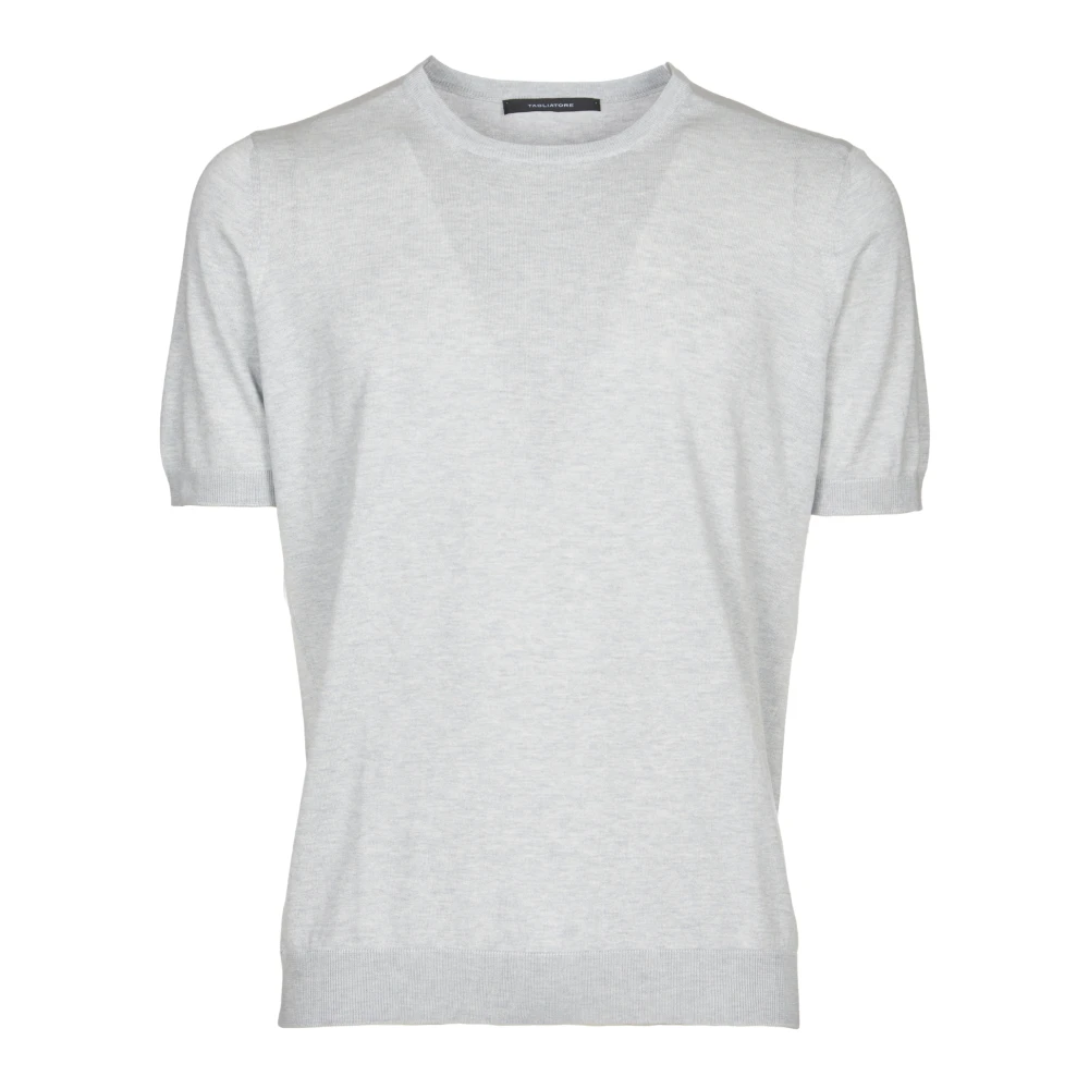 Tagliatore T-Shirts Gray Heren