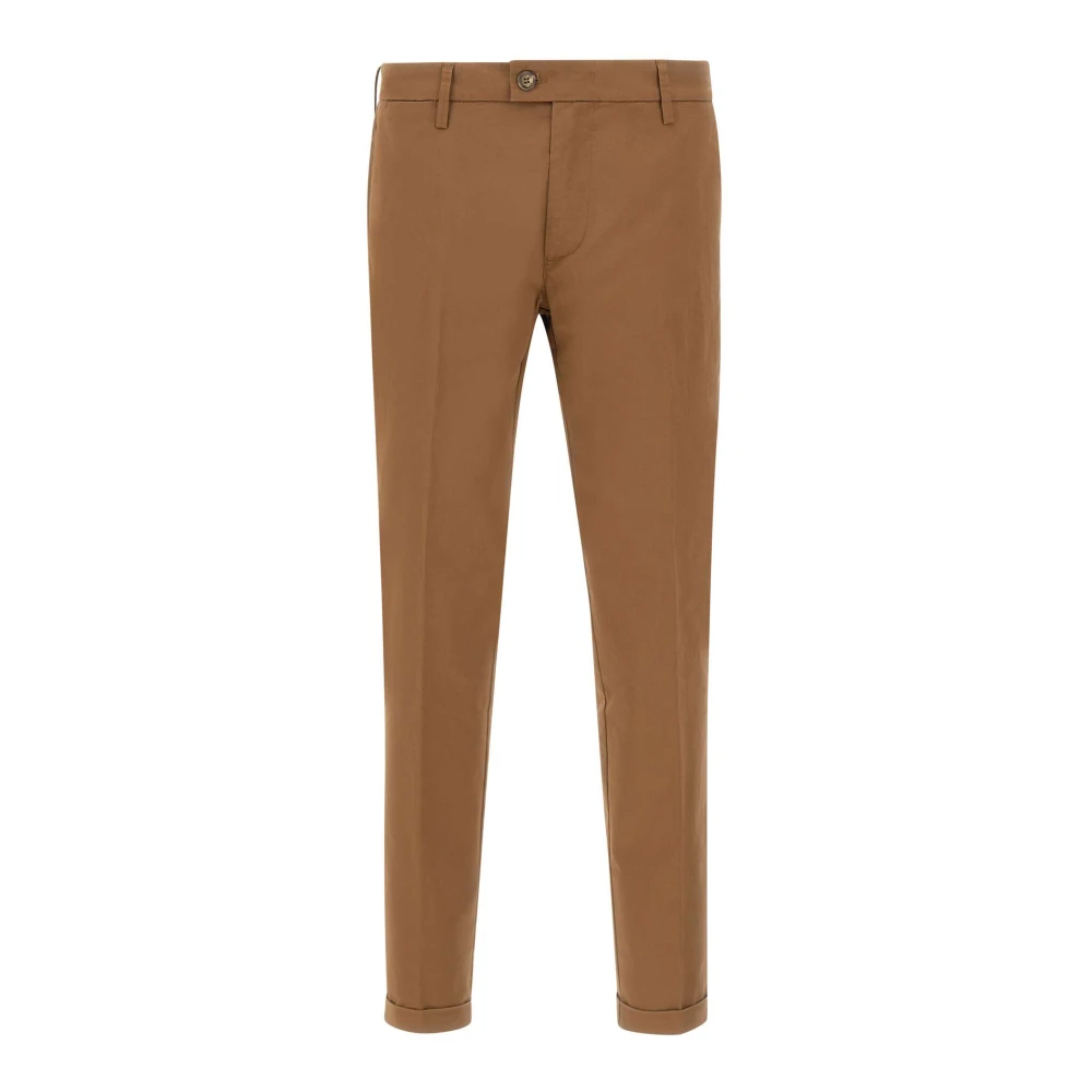 Re-Hash Men's Brown Chinos, W35, Mucha10 Trousers