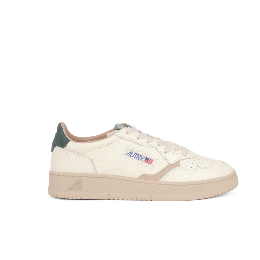 Autry White Sneakers, Male, 9 Uk, Medalist Low