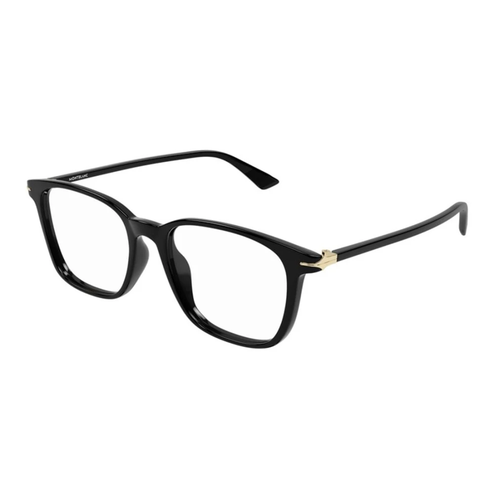 Montblanc Men's Black Mb0338o Optical Frame - Glasses - 52 Mm - Accessories