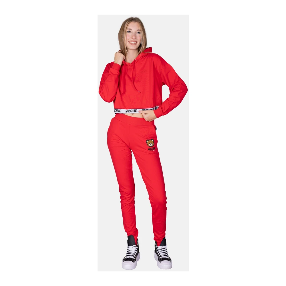 Moschino Dames Underbear Toy Sweatshirt Red Dames