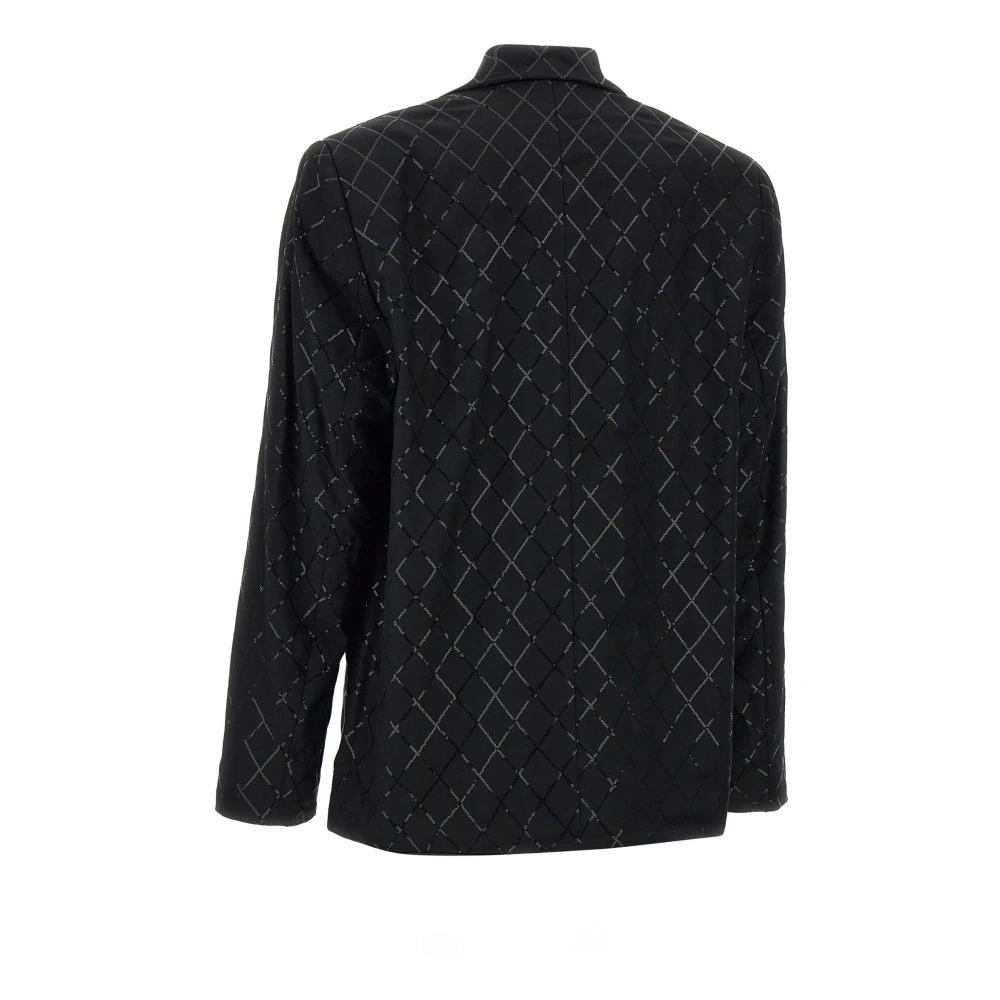 Rotate Birger Christensen Zwarte Pailletten Blazer Black Dames
