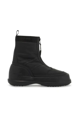 Chunky Zip Boots med framficka
