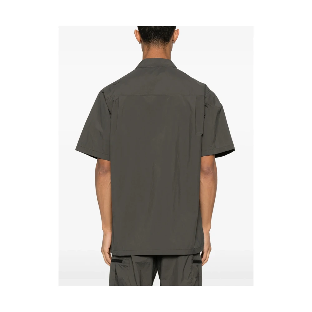 Mizuno Camp Kraag Gunmetal Grijs Shirt Gray Heren
