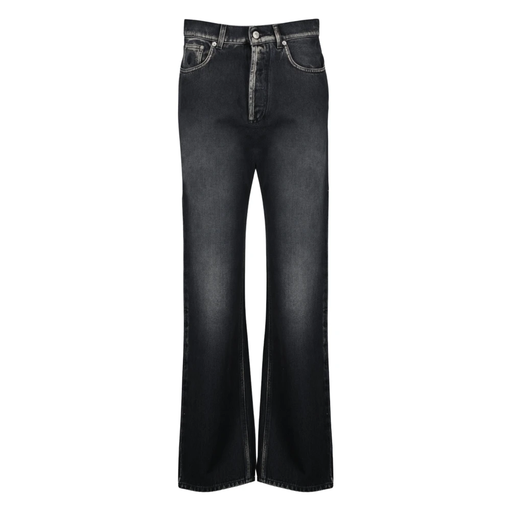 Moschino Women's Gray Flared Jeans - Flare Jeans - S - Jeans