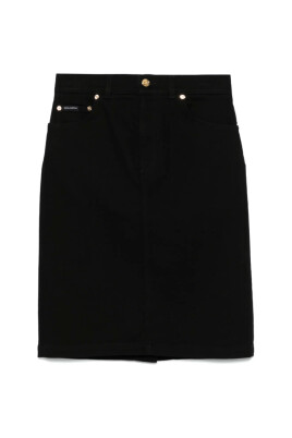 black-denim-midi-skirt