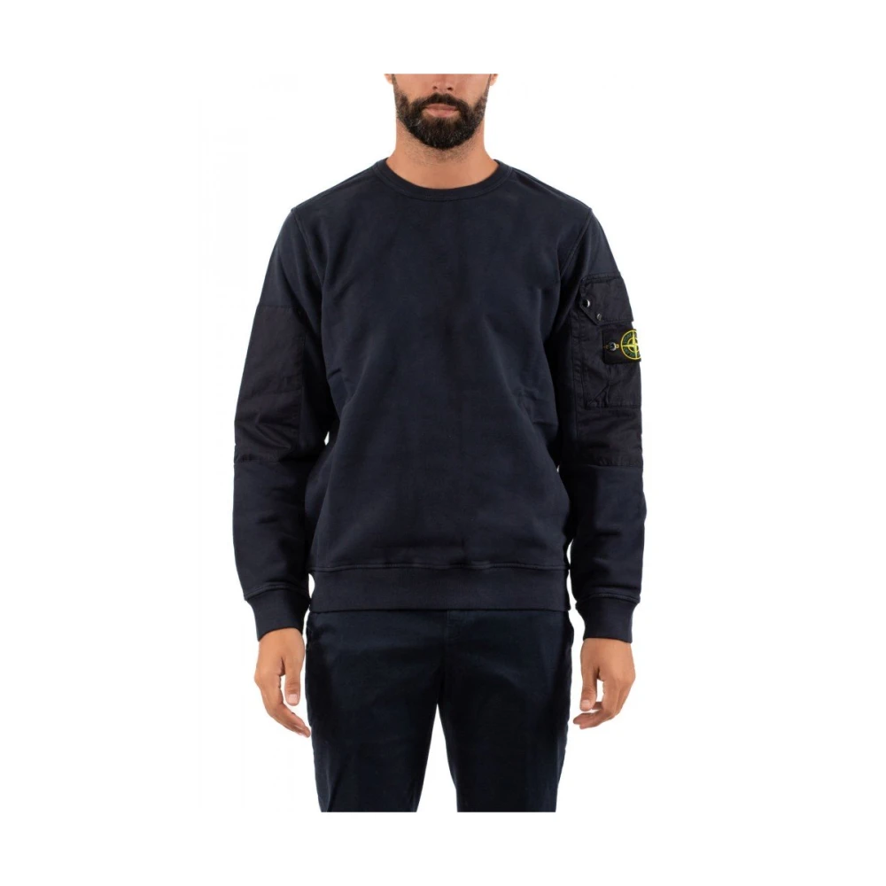 Stone Island Stijlvolle Herenoverhemd Blue Heren