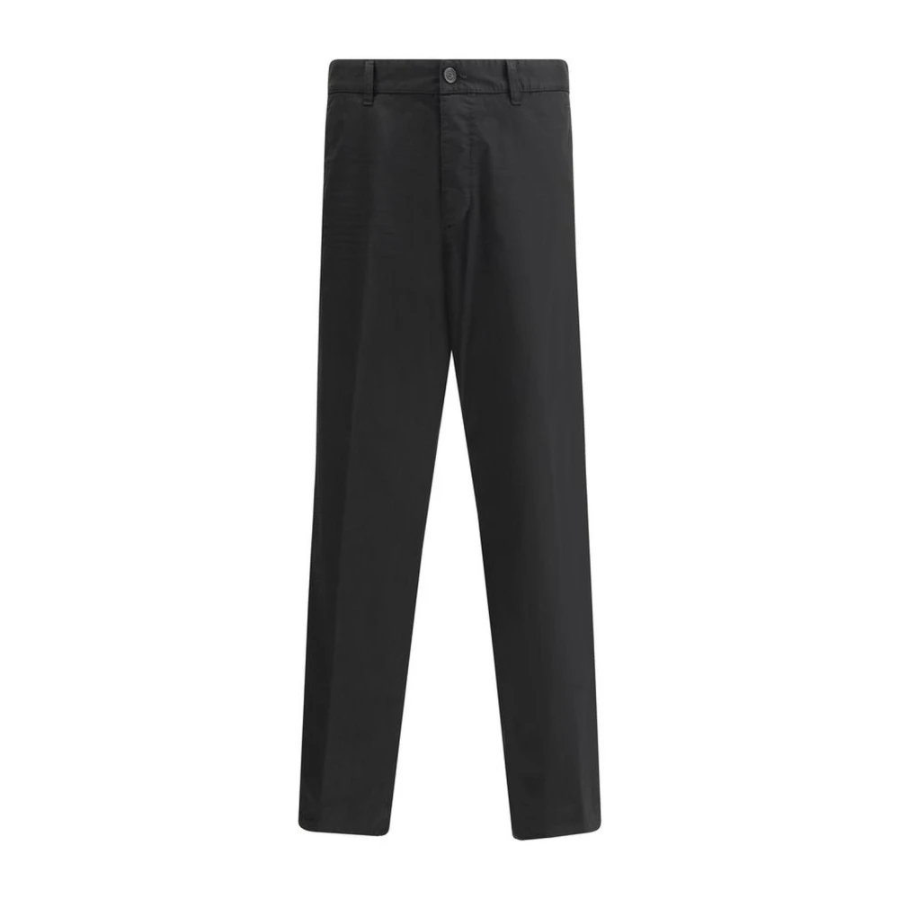 Dsquared2 Zomerse katoenen broek met zakken Black Heren