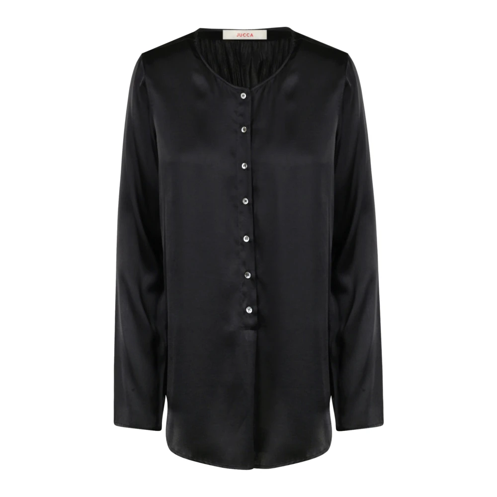 Jucca Stijlvolle Camici Shirt Black Dames
