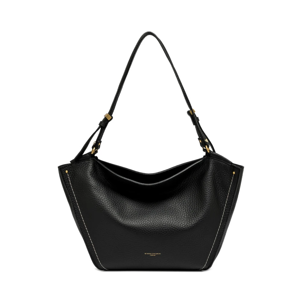 Gianni Chiarini Women's Black Bloom - Shoulder Bags - One Size - Bags