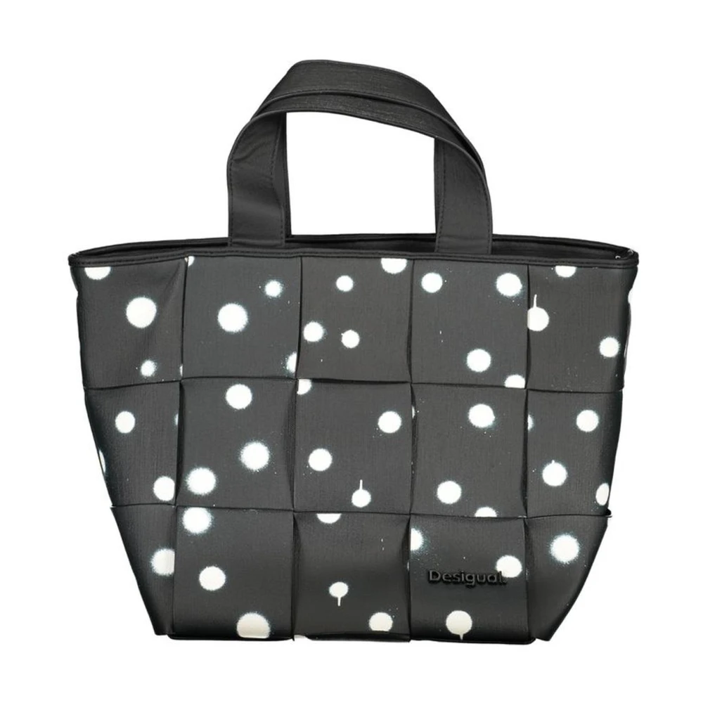 Desigual Women's Black Handbag With Multiple Straps