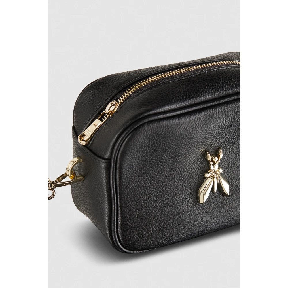 PATRIZIA PEPE Fly Camera Tas Crossbody 8B0186L001 Black Dames