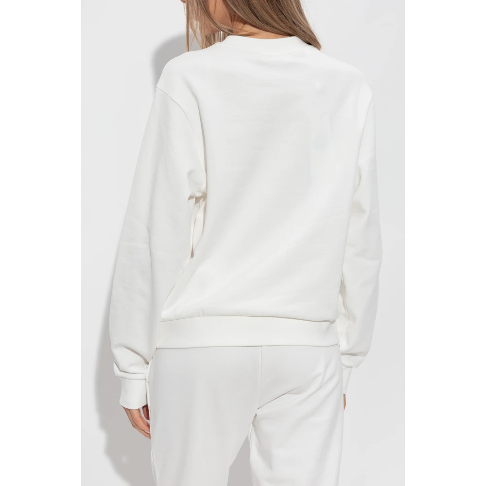 Lacoste Sweatshirt met logo White Dames