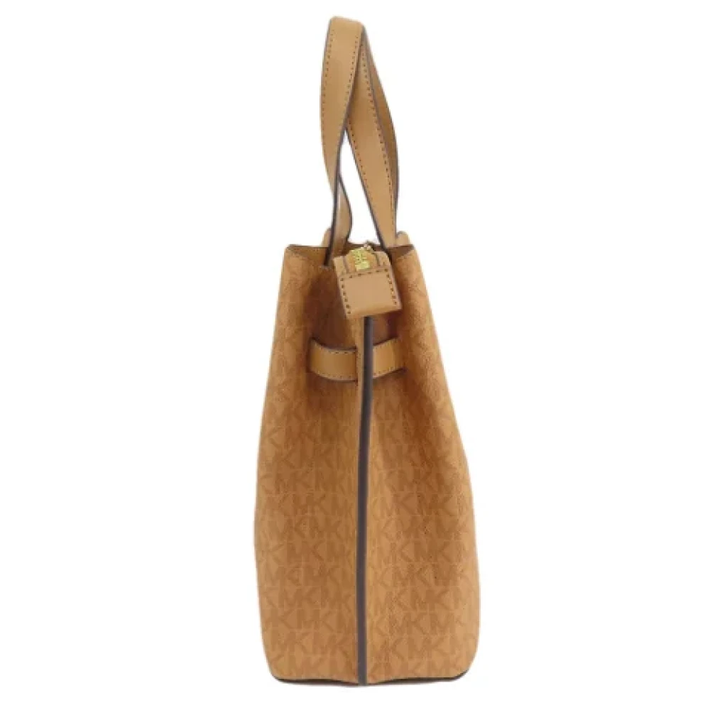 Michael Kors Pre-owned Plastic handbags Brown Dames