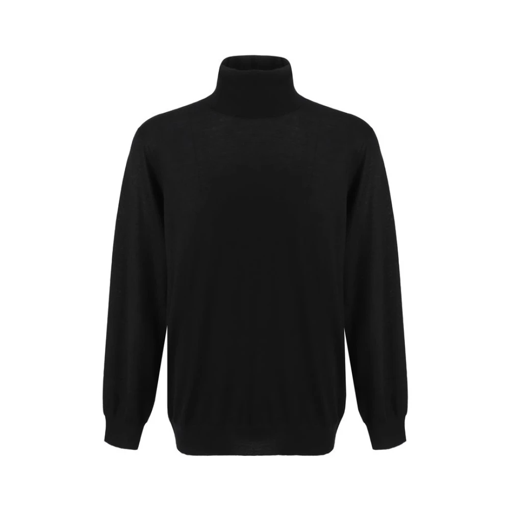 BRUNELLO CUCINELLI Kasjmier Coltrui Trui Black Heren