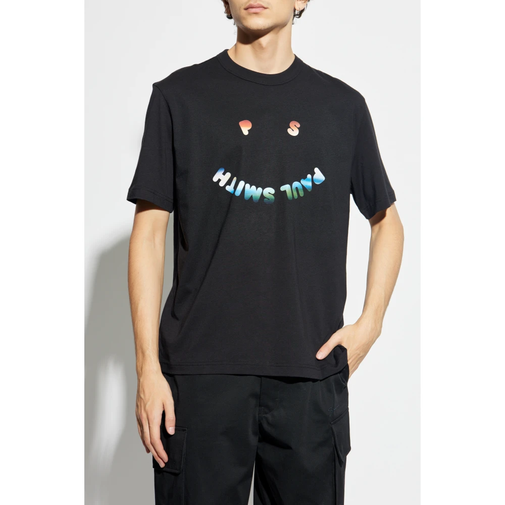 PS By Paul Smith T-shirt met print Black Heren