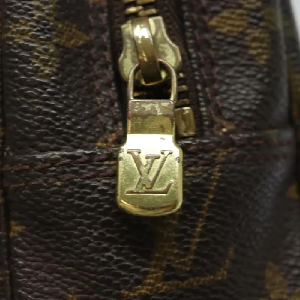 Louis Vuitton Vintage Pre-owned Canvas clutches Brown Dames