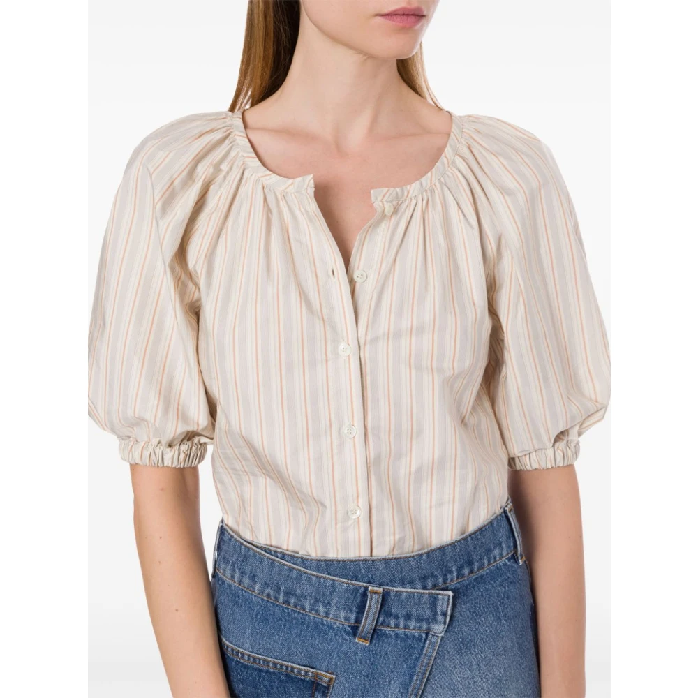 Philosophy di Lorenzo Serafini Ivoor Jurk voor Vrouwen Beige Dames