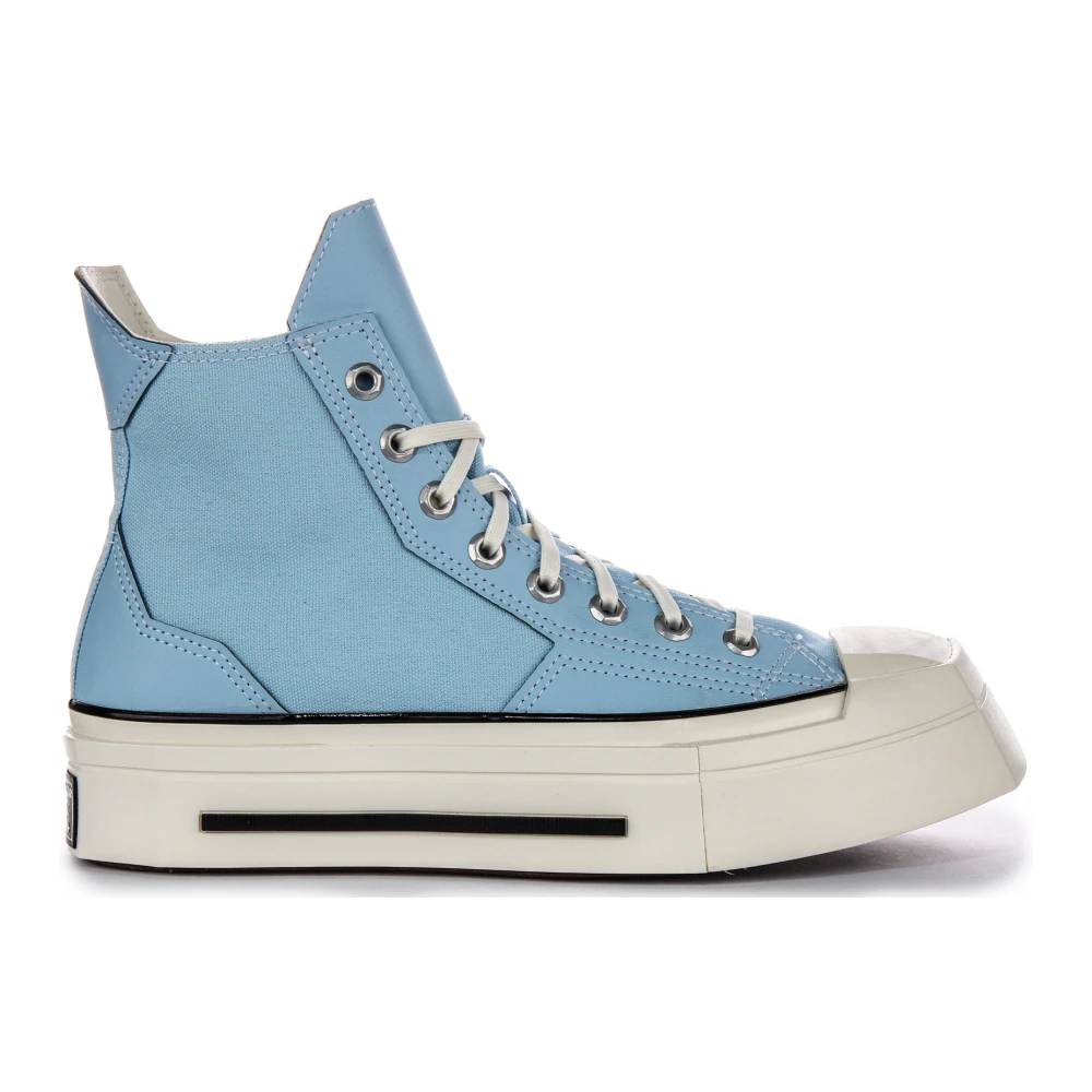 Converse Women's Blue Sneakers, 10 Uk, Sky Canvas Platform Trainers