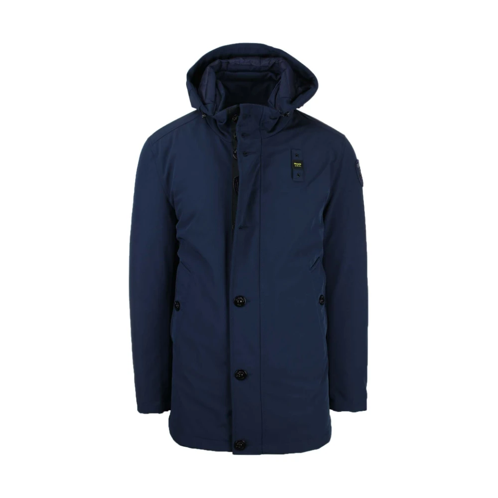 Blauer Blauwe Chester Jas Blue Heren