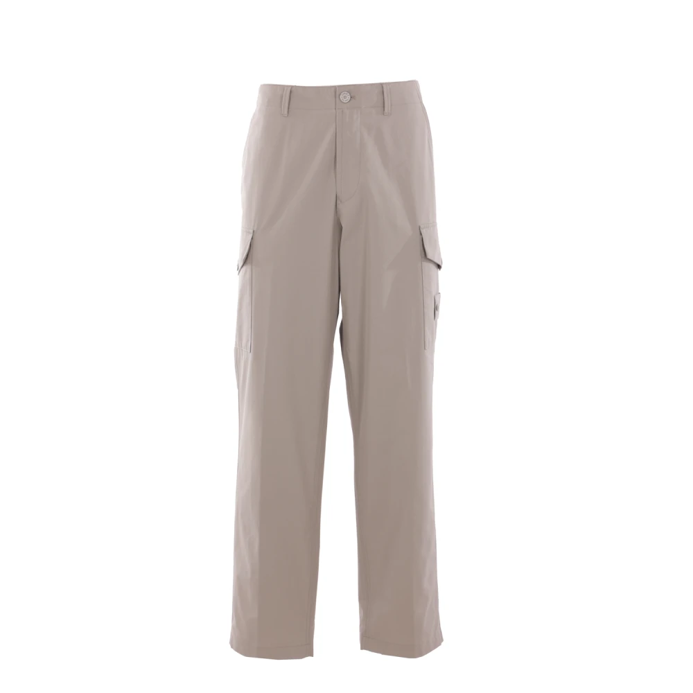 Stone Island Cargo broek in grijs katoen Gray Heren