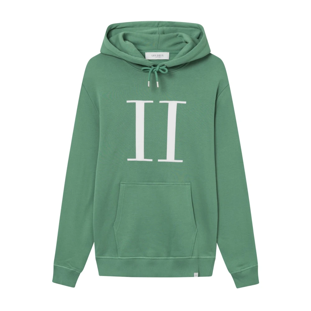 Les Deux Encore Hoodie Green Heren