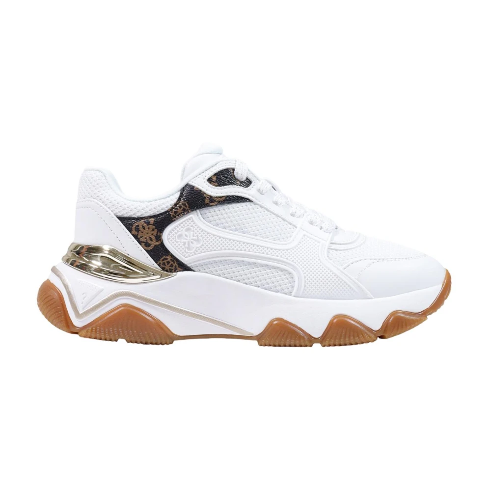 Guess Women's White Sneakers, 6 Uk, Mazzy Sneaker