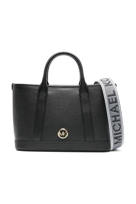 Luisa Small Pebbled Leather Satchel