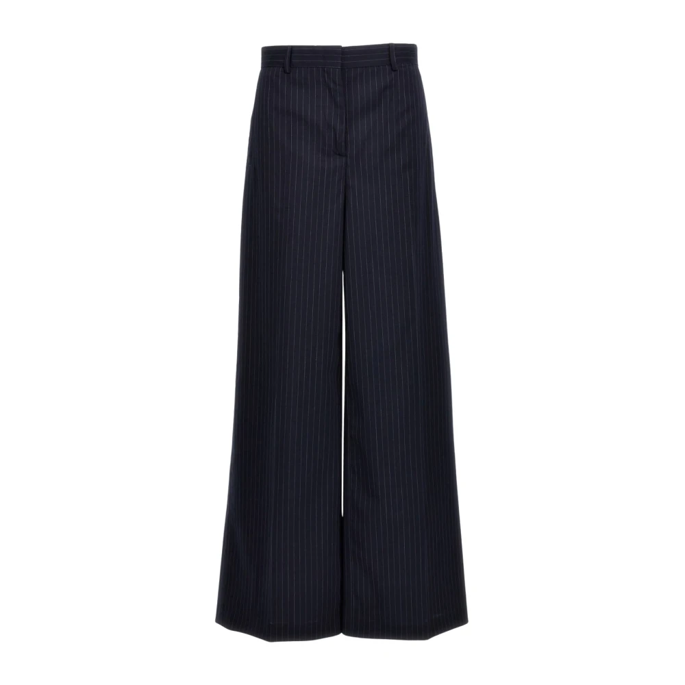 N21 Blauwe op maat gemaakte wijde broek Blue Dames