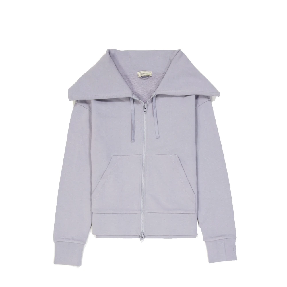Herno Mujer Morado Sudaderas, Púrpura, Talla: M