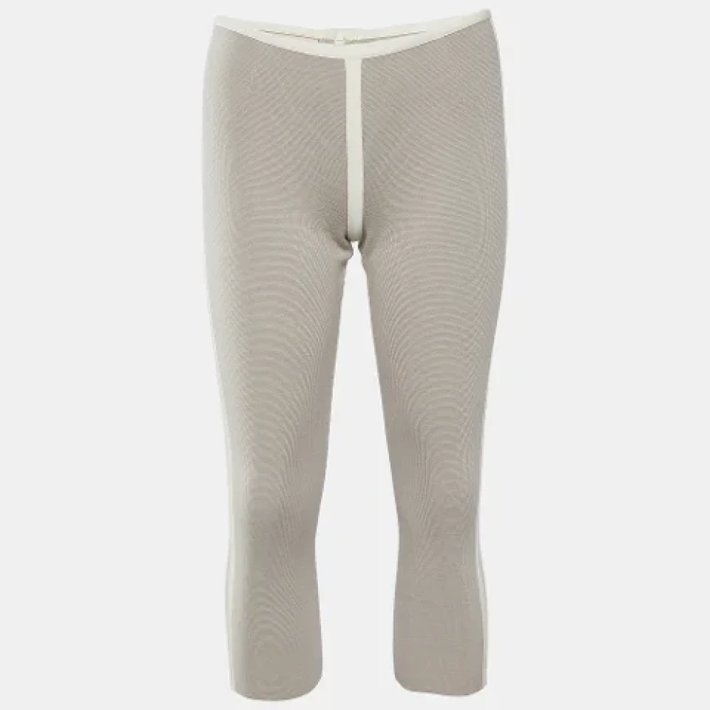 Marni Pre-owned Fabric bottoms Beige Dames