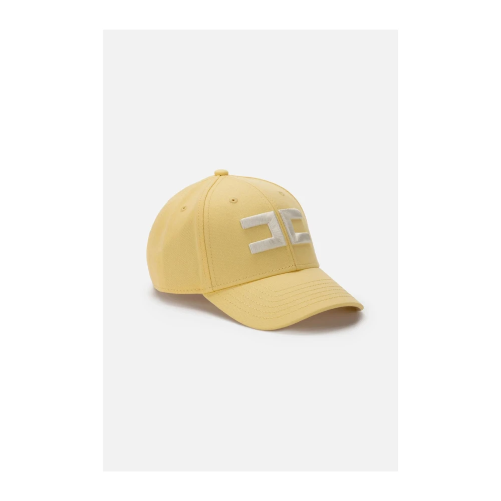 Elisabetta Franchi Stijlvolle Jurk Collectie Yellow Dames